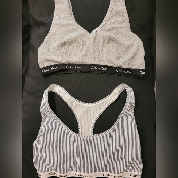 Calvin Klein Sports Bra Set of 2 - Picture 1 of 7